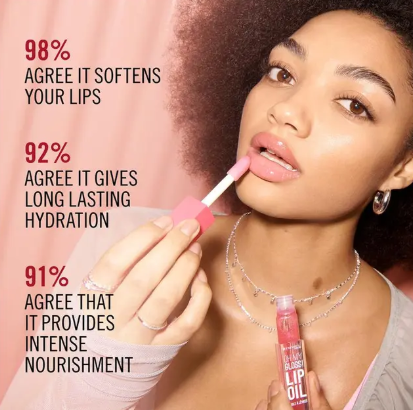 Rimmel Oh My Gloss! Lip Oil 004 Vivid Red