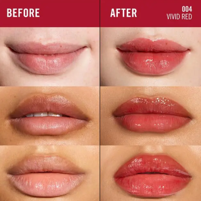 Rimmel Oh My Gloss! Lip Oil 004 Vivid Red