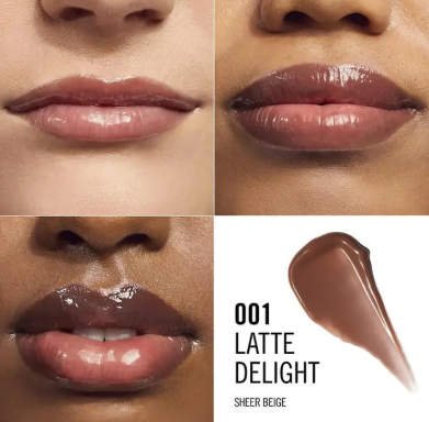 Rimmel Oh My Gloss! Butter Me Up Lip Butter 001 Lip Butter Latte Delight