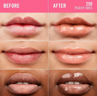 Rimmel Thrill Seeker Glassy Gloss 250 Peachy Vibes