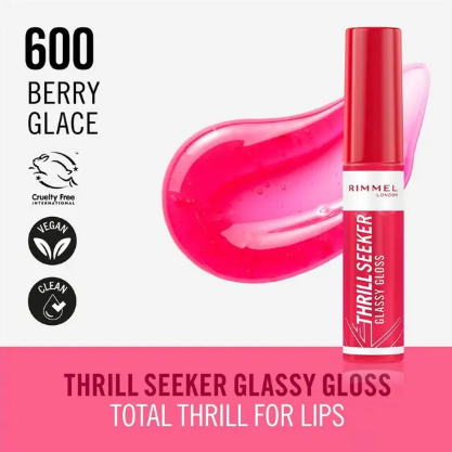 Rimmel Thrill Seeker Glassy Gloss 600 Berry Glace