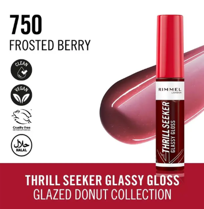 Rimmel Thrill Seeker Glassy Gloss #750 Frosted Berry