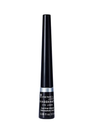 Rimmel Liquid Exaggerate Eye Liner 100% Black