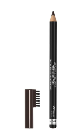 Rimmel Brow This Way Professional Pencil 004 Black Brown