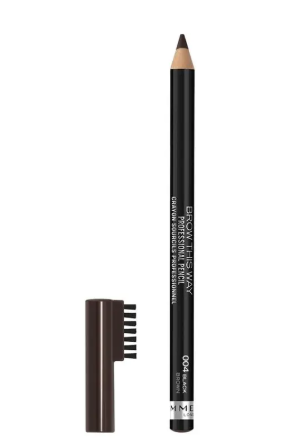 Rimmel Brow This Way Professional Pencil 004 Black Brown