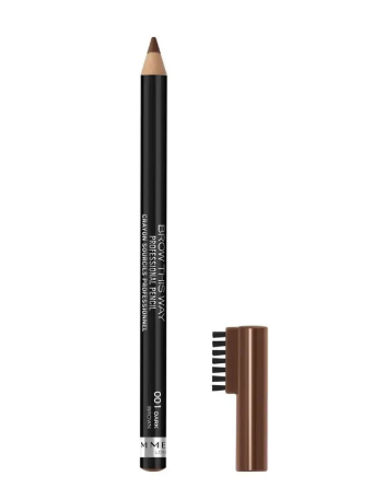 Rimmel Brow This Way Professional Pencil 001 Dark Brown