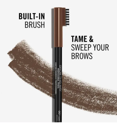 Rimmel Brow This Way Professional Pencil 001 Dark Brown
