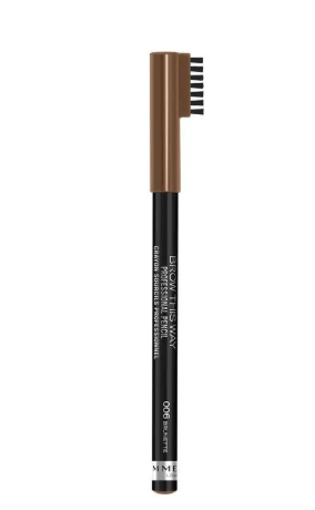 Rimmel Brow This Way Professional Pencil 006 Brunette