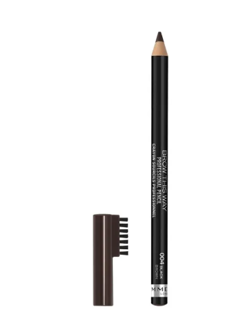 Rimmel Brow This Way Professional Pencil 004 Black Brown