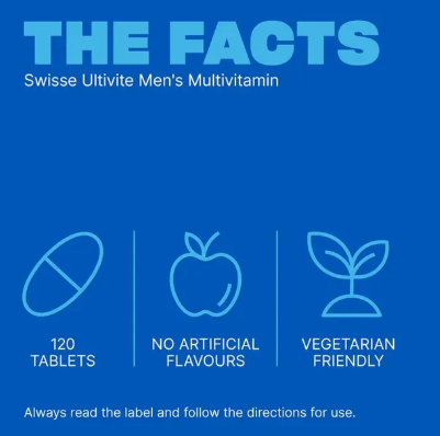 Swisse Mens Multivitamin 120 Tablets