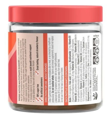 Swisse Multivitamin Gummies 60 Pack