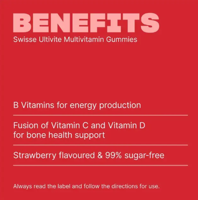 Swisse Multivitamin Gummies 60 Pack