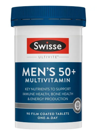 Swisse Mens Multivitamin 50+ 90 Tablets