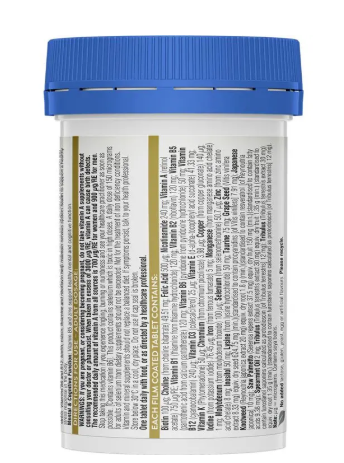 Swisse Men's Ultivite Power Multivitamin 40 Tablets