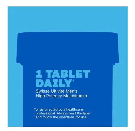 Swisse Men's Ultivite Power Multivitamin 40 Tablets