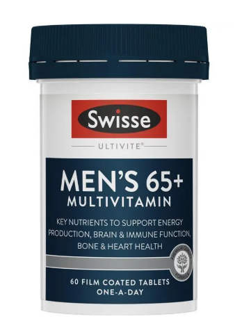 Swisse Mens Multivitamin 65+ 60 Tablets