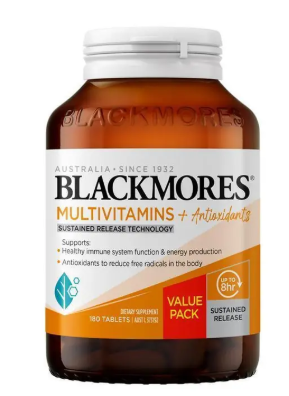 Blackmores Multivitamin + Antioxidants Sustained Release 180 Tablets