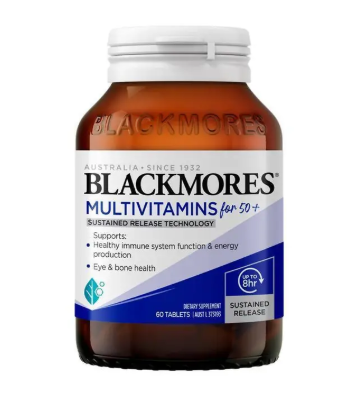 Blackmores Multivitamin For 50+ Sustained Release 60 Tablets