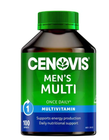 Cenovis Once Daily Mens Multi 100 Capsules Value Pack