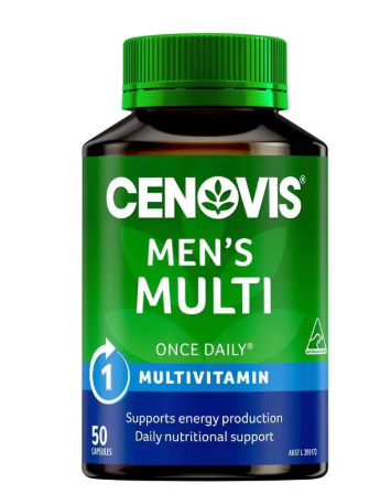 Cenovis Once Daily Mens Multi 50 Capsules