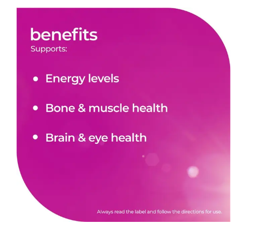 Nature's Way Adult Vita Gummies High Strength 50+ Womens Multi 60 Gummies