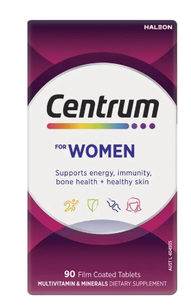 Centrum For Women 90 Tablets Exclusive Size