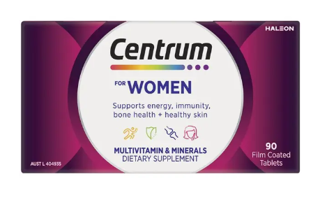 Centrum For Women 90 Tablets Exclusive Size