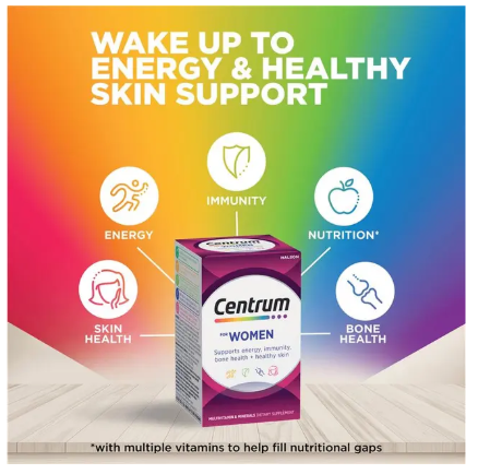 Centrum For Women 90 Tablets Exclusive Size