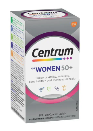 Centrum For Women 50+ 90 Tablets Exclusive Size