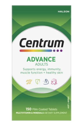 Centrum Advance 150 Tablets Exclusive Size