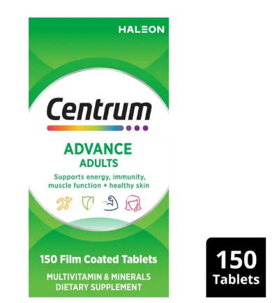Centrum Advance 150 Tablets Exclusive Size