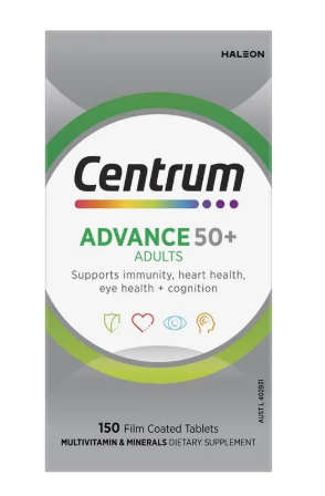 Centrum Advance 50+ 100 Tablets