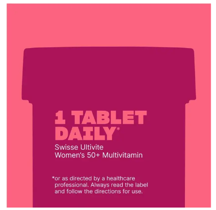 Swisse Womens Multivitamin 50+ 90 Tablets