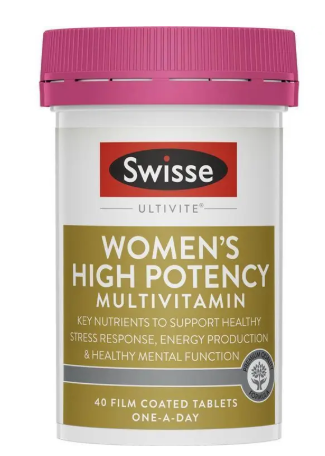 Swisse Women's Ultivite High Potency Multivitamin 40 Tablets