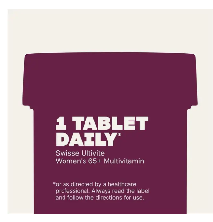 Swisse Ultivite Multivitamin Womens 65+ 90 Pack
