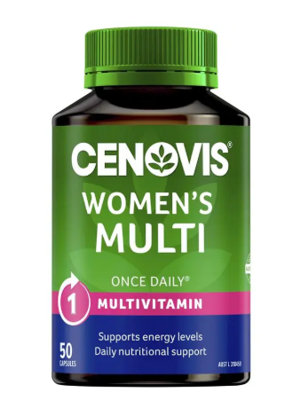 Cenovis Once Daily Women's Multivitamins & Minerals 50 Capsules