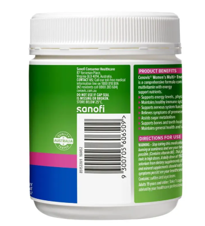 Cenovis Once Daily Womens Multi + Energy Boost 150 Capsules