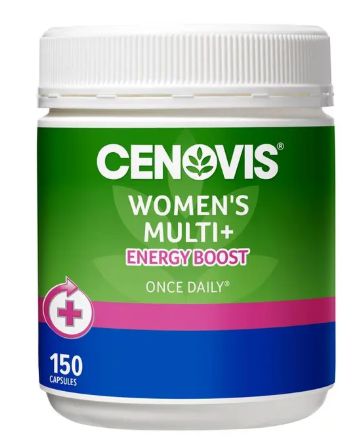 Cenovis Once Daily Womens Multi + Energy Boost 150 Capsules