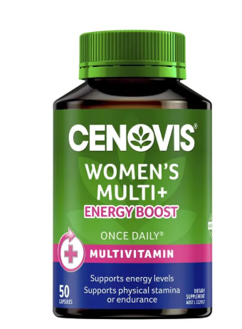Cenovis Once Daily Women's Multi + Energy Boost 50 Capsules