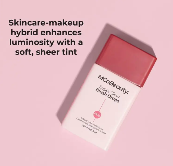 MCoBeauty Super Glow Blush Drops Rose Pink