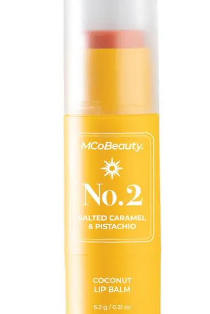 MCoBeauty Coconut Lip Balm No. 2 Salted Caramel & Pistachio