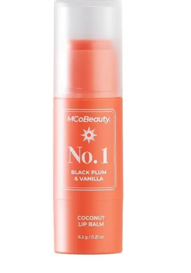 MCoBeauty Coconut Lip Balm No. 1 Black Plum & Vanilla