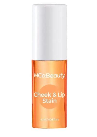 MCoBeauty Cheek & Lip Stain 2-in-1 Cream Tint Peach Tango