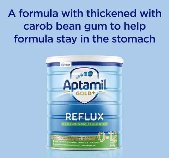 Aptamil Gold+ Reflux Baby Infant Formula Regurgitation or Mild Reflux From Birth to 12 Months 900g