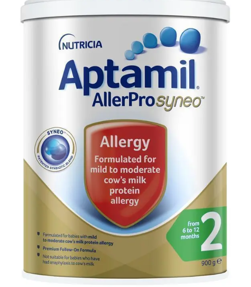 Aptamil AllerPro Syneo 2 Allergy Premium Baby Follow-On Formula From 6-12 Months 900g