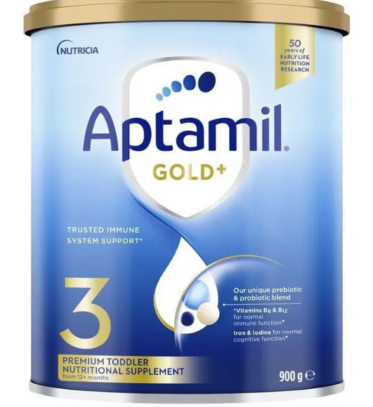 Aptamil Gold+ 3 Toddler Nutritional Supplement From 1 Year 900g