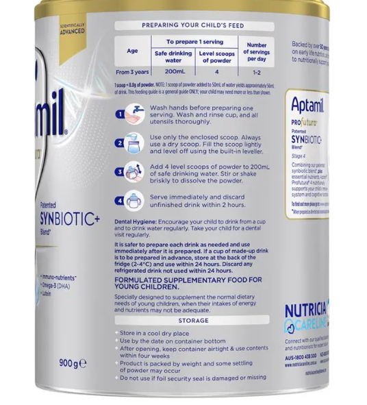 Aptamil Profutura Synbiotic+ Stage 4 Junior Formula 900g