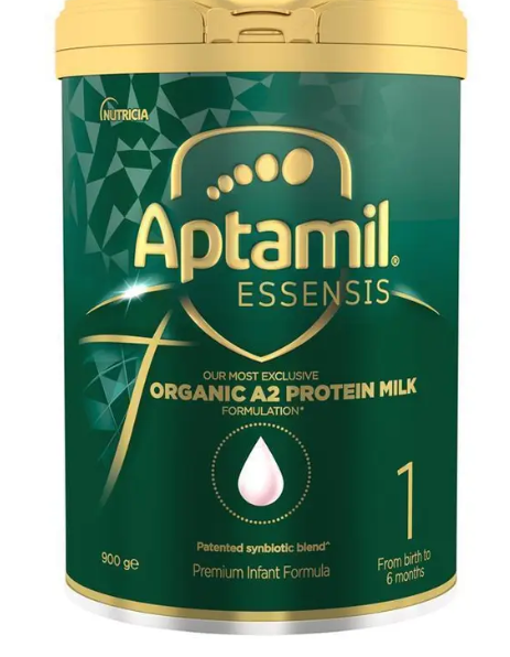 Aptamil Essensis Organic A2 Protein Milk 1 Premium Infant Formula From Birth to 6 Months 900g