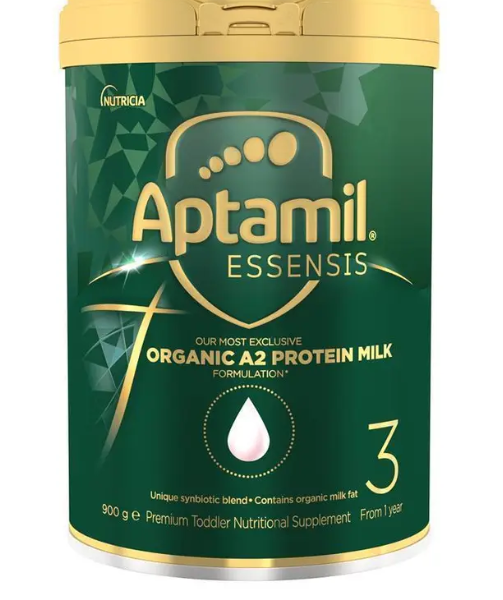 Aptamil Essensis Organic A2 Protein Milk 3 Premium Toddler Nutritional Supplement From 1 Year 900g