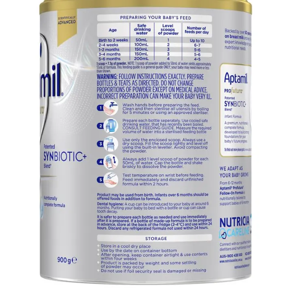 Aptamil AllerPro Syneo 3 Allergy Premium Toddler Milk Drink From 1 Year 900g